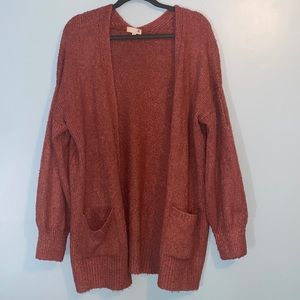 Dark Pink Cardigan